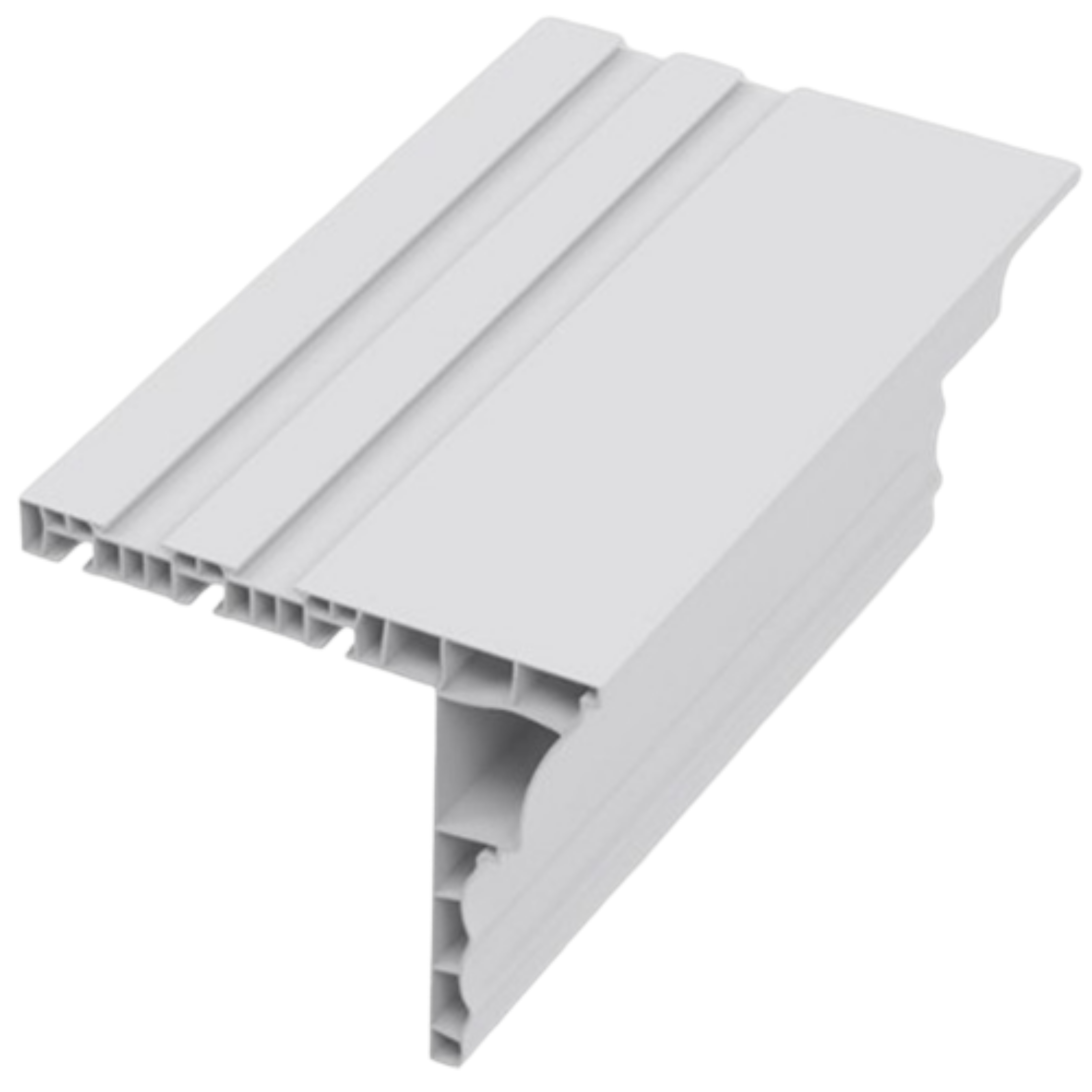 • KARTONPİYER DESENLİ PERDE RAYI 450 CM (4 ADET) (KORNİŞ)